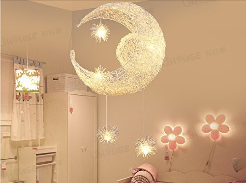 lampe enfant lune étoiles