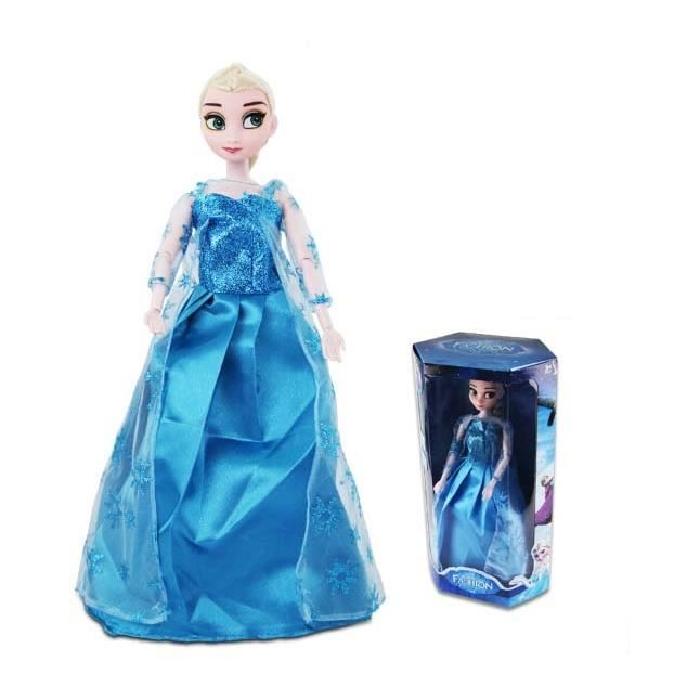 Elsa - Poupée chantante Reine des Neiges 2 - bleu - 1