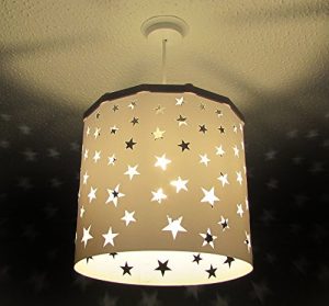 lampe de plafond enfant étoiles